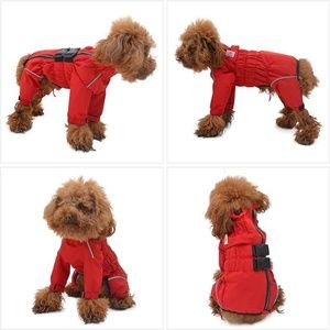 Dogs Waterproof Lightweight Reflective Jacket